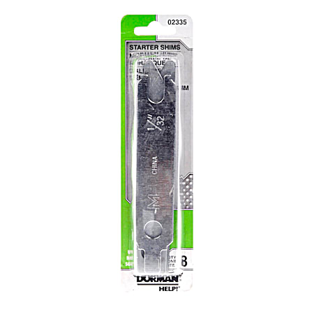 Starter Alignment Shim Assortment - 8 Pk