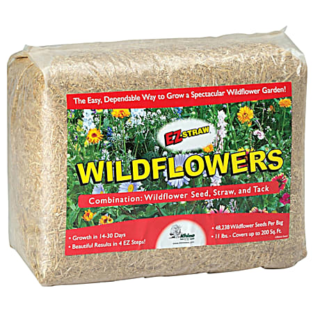 11 lb Wildflowers Grass Seed