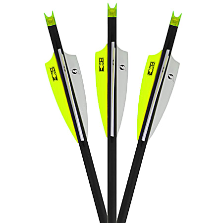 Lumen-Arrow Carbon Bolt X Vanes 20 inch - Green