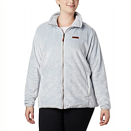 Women's Fireside II Cirrus Grey Sherpa Full Zip Jacket
