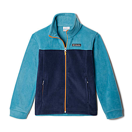 Toddler Steens Mountain II Shasta/Navy Full Zip Fleece Jacket