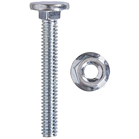 National Garage Door Carriage Bolts & Nuts - 12 Pk