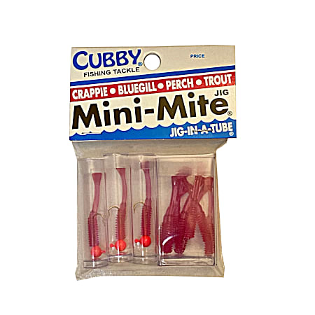 Mini-Mite Jig & Tail Pack - Pink/Purple