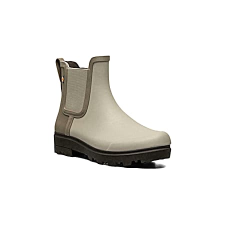 Women's Taupe Holly Chelsea Rainboots