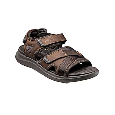 Men's Brown Rio Vista River Sandals