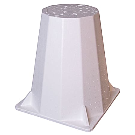 Large White Standard Rose Cone Plant Protector