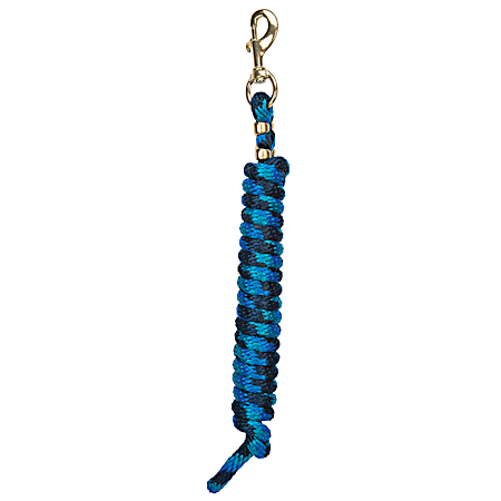 Weaver Leather Navy/Blue/Turquoise Poly Lead Rope