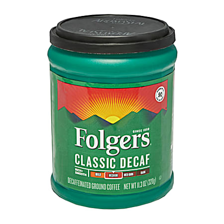 Classic Decaf Medium Roast Ground Coffee
