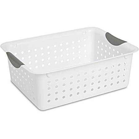 Ultra White Large Basket