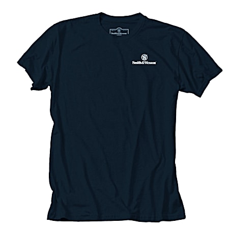 Men's Navy USA Flag Short Sleeve Shirt