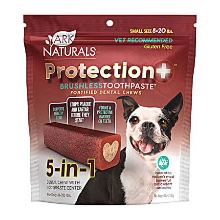 Protection+ Small Brushless Toothpaste Fortified Dental Chews for Dogs