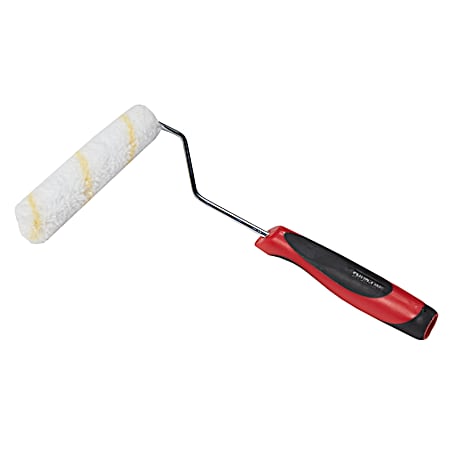 Premium 6 in Mini Fabric Paint Roller w/ Paint Roller Frame