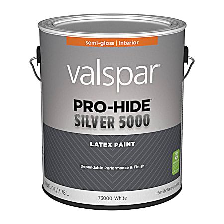 5000 1 gal 73000 White Interior Semi-Gloss Paint
