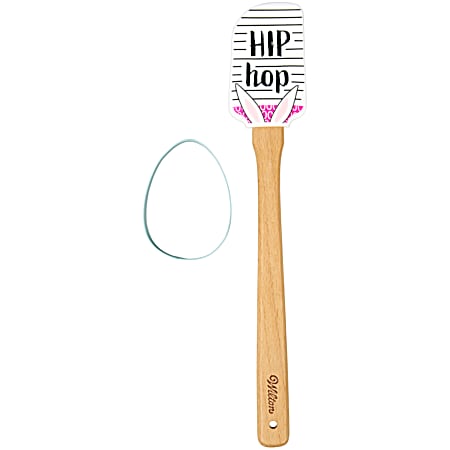 Easter Spatula & Cookie Egg Cutter Set