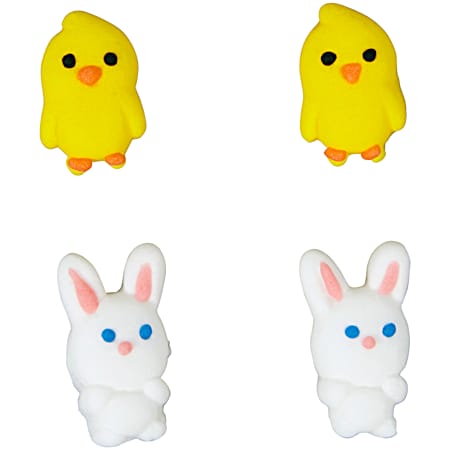 Bunny & Chick Easter Icing Decorations