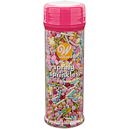 3.98 oz Bunny Bright & Jimmies Easter Sprinkle Mix