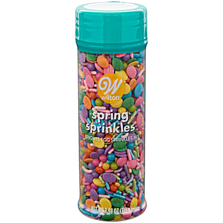 3.98 oz Bright Easter Egg & Jimmies Sprinkle Mix