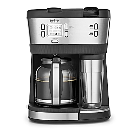 Stainless Trio Multibrew System 12 Cup Programmable Coffee Maker