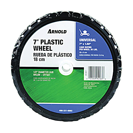 Arnold 7 in Plastic Wheel