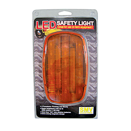 Amber 2-Function LED Safety Light