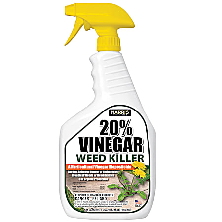 32 oz 20% Vinegar Weed Killer