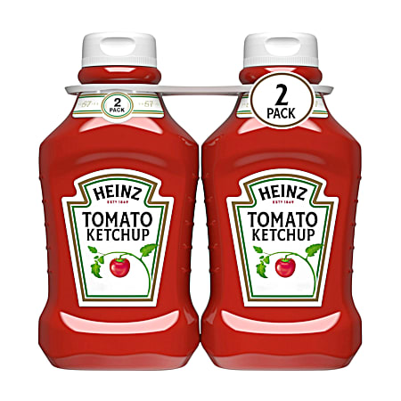 50.5 oz Easy-Squeeze Tomato Ketchup - 2 Pk