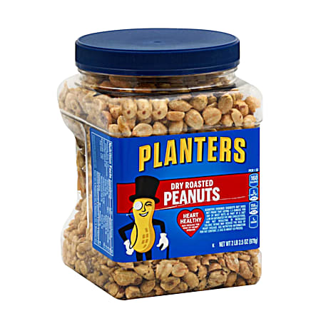 2 lb 2.5 oz Dry Roasted Peanuts