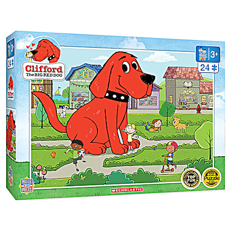 Clifford The Big Red Dog 24-Pc Puzzle - Assorted