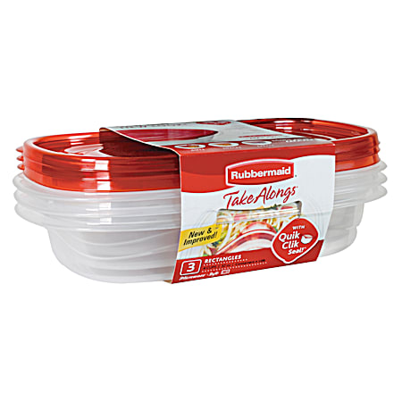 2.9-Cup TakeAlongs Containers - 4 Pk.