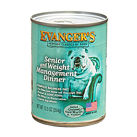 Heritage Classic Senior Weight Management Wet Dog Food