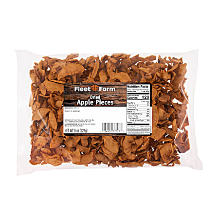 8 oz Dried Apple Pieces