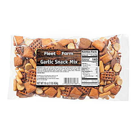 16 oz Garlic Snack Mix
