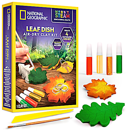 Leaf Dish Air-Dry Clay Kit