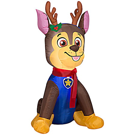 Airblown Chase w/ Antlers & Scarf Inflatable