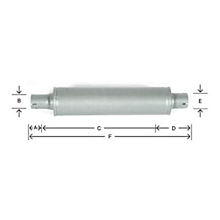 Ford Horizontal Tractor Muffler
