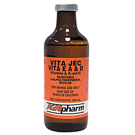 Vita-Jec Vita E A & D - 250 mL