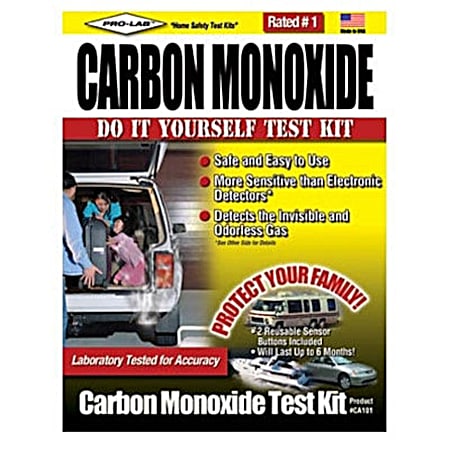 Carbon Monoxide Do-It-Yourself Test Kit