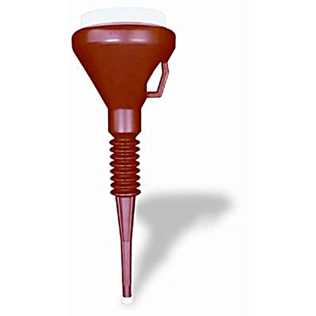 1.5 qt Red Double Capped Funnel