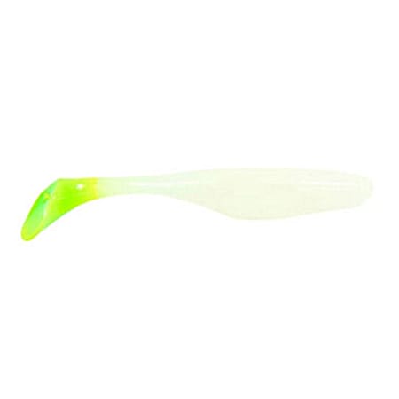 Walleye Turbo Shad - Glow/Chartreuse