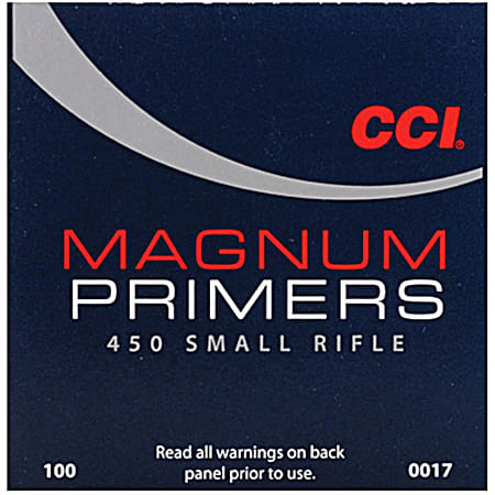 450 MAG Small Rifle Primers - 100 Ct