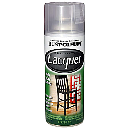 Clear Gloss Lacquer Spray Paint