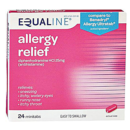 Allergy Relief Minitabs - 24 ct