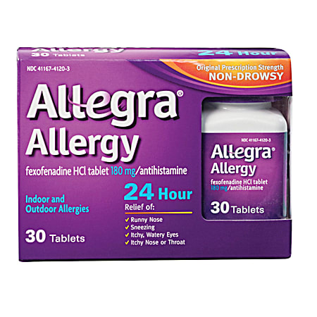 Allergy 24 Hour Relief Tablets - 30 ct