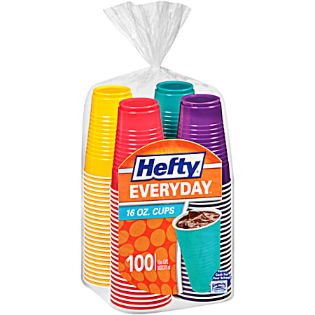 Everyday 16 Oz. Party Cups - 100 Ct.