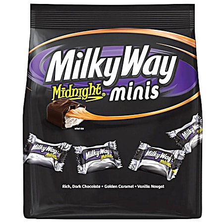 8.9 oz Midnight Miniatures Chocolate Candy