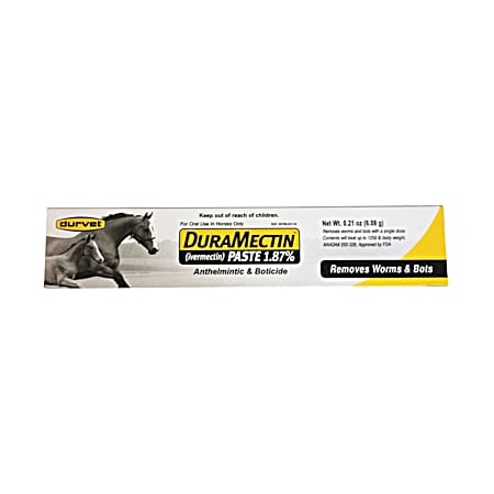 1.87% DuraMectin Paste for Horses