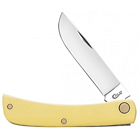 Sod Buster Jr Yellow Folding Knife