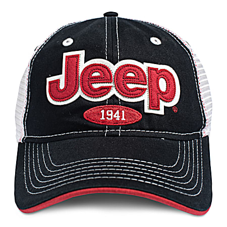 Men's JEEP Logo Ball Cap