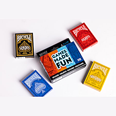 4-Deck Card Game Pack