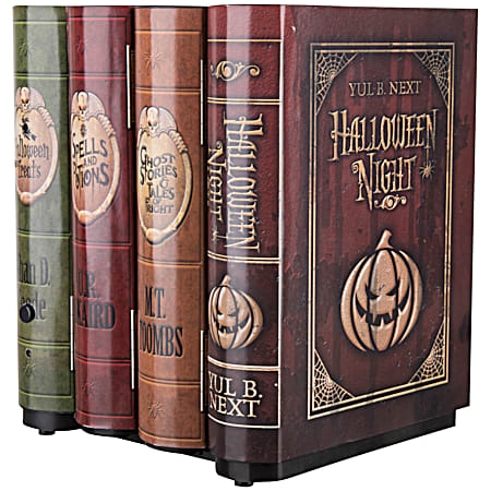 Animated Moving Books Tabletop Decor